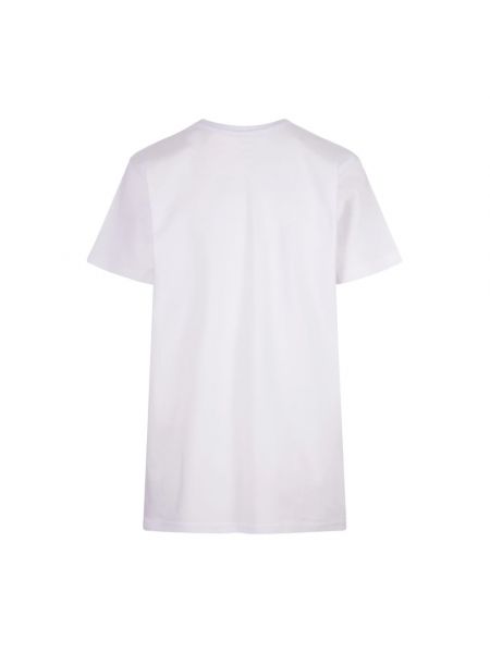 T-shirt aus baumwoll mit print Alessandro Enriquez weiß