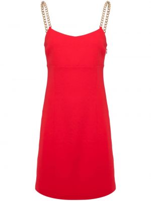 Κοκτέιλ φόρεμα από κρεπ Michael Kors κόκκινο