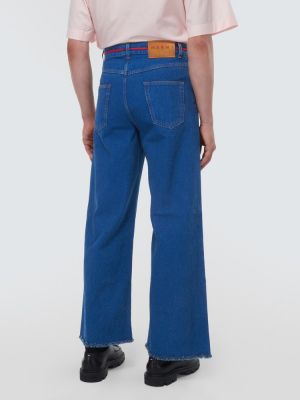 Straight leg jeans baggy Marni blu