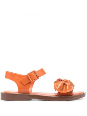 Sandale mit schleife ohne absatz Viktor & Rolf orange