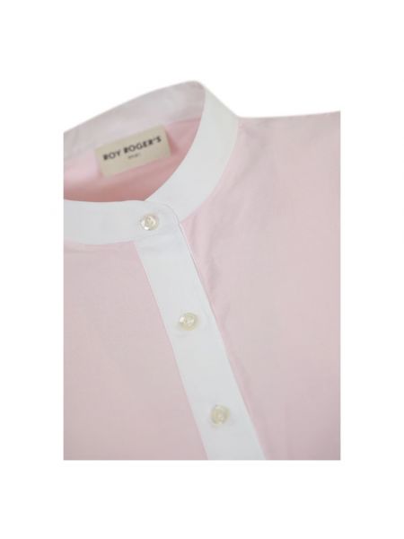 Camisa de algodón Roy Roger's rosa