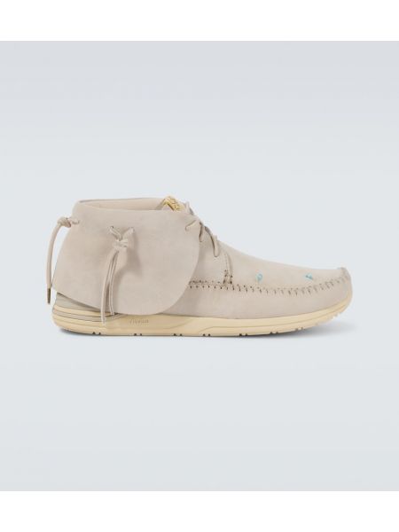 Süet sneaker Visvim bej