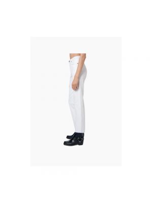 Spodnie slim fit Re/done białe