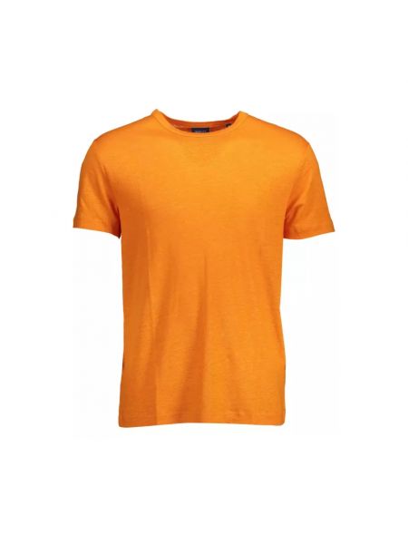 T-shirt aus baumwoll Gant orange