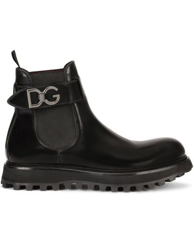Chelsea stiliaus batai Dolce & Gabbana juoda