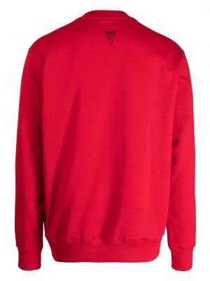 Medvilninis siuvinėtas džemperis Izzue raudona
