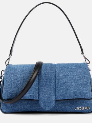 Чанта за ръка Jacquemus синьо