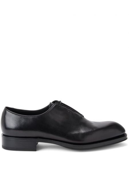 Pantofi oxford din piele Ferragamo negru