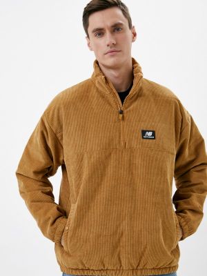 Утепленная куртка New Balance, коричневая