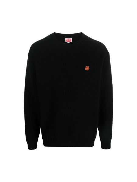 Sweter wełniany Kenzo czarny
