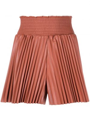 Skinn shorts A.l.c. brun