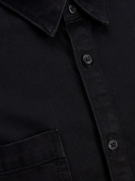 Džínová košile Jack & Jones černá