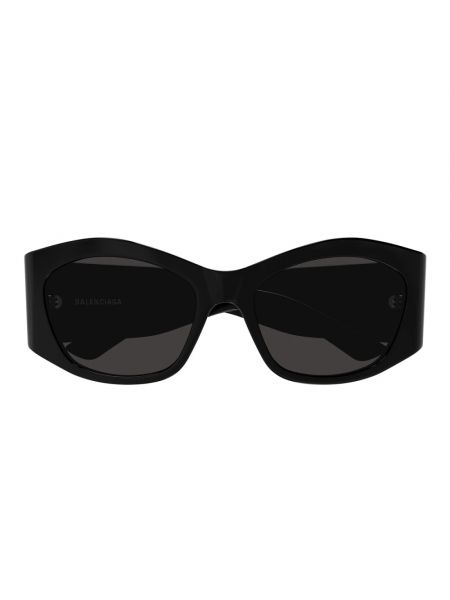 Retro sonnenbrille Balenciaga schwarz