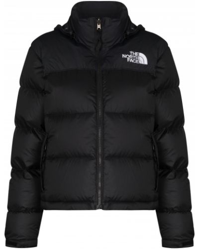 Zip uzun ceket The North Face siyah