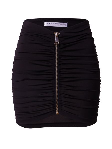 Φούστα mini Trendyol μαύρο