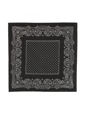 Paisley-muster mustriline puuvillased sall Givenchy