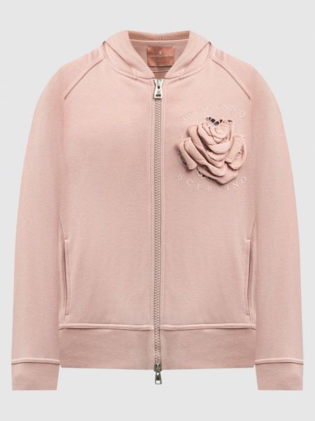 Куртка с аппликацией Ermanno Scervino розовая