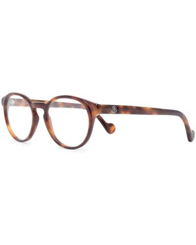 Brýle Moncler Eyewear hnědé