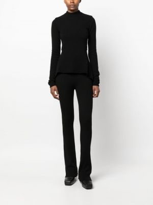 Pull col rond Rick Owens noir