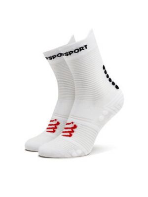 Běžecké klasické ponožky Compressport bílé