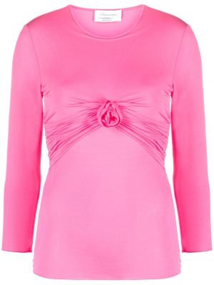 Geblümte t-shirt Blumarine pink