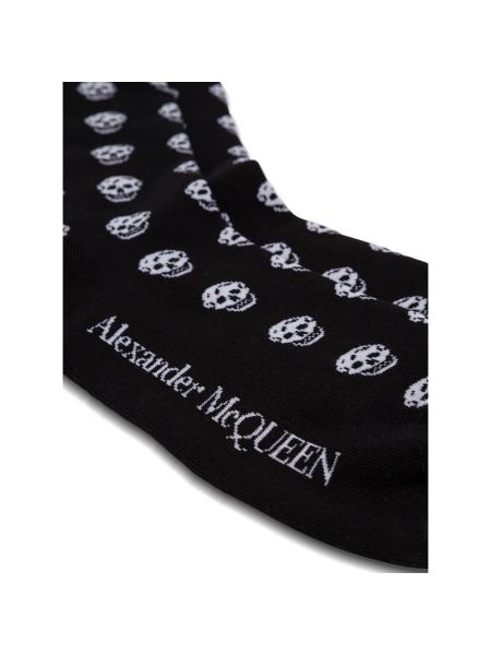 Socken mit print Alexander Mcqueen schwarz