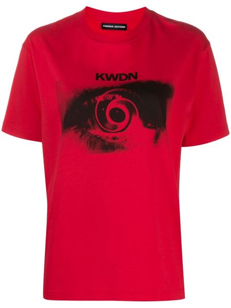 Camiseta con estampado Kwaidan Editions rojo