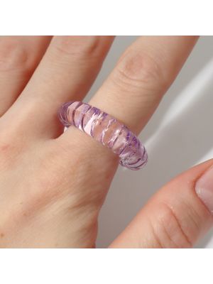 Кольцо Queen Fair фиолетовое