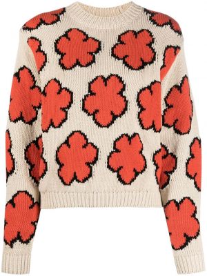 Пуловер на цветя Kenzo