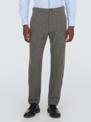 Pantalon en laine Comme Des Garçons Shirt gris