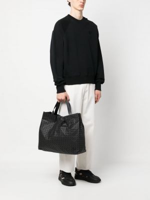 Shopper à motif géométrique Bao Bao Issey Miyake noir