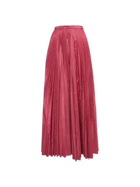 Jedwabna spódnica Dior Vintage różowa