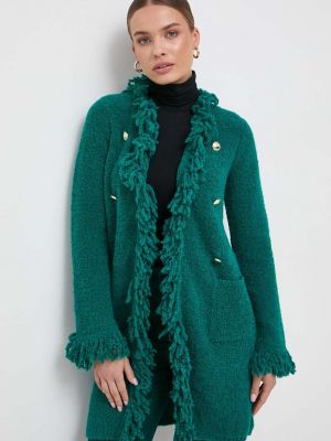 Вълнено палто Marella зелено