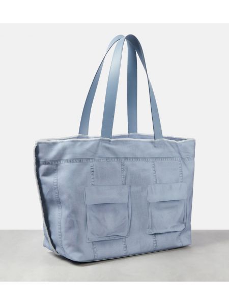 Shopper handtasche aus baumwoll Acne Studios