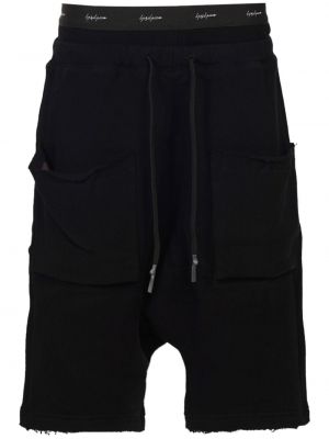 Pantaloni scurți Yohji Yamamoto negru
