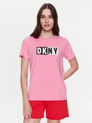 Спортен топ Dkny Sport розово
