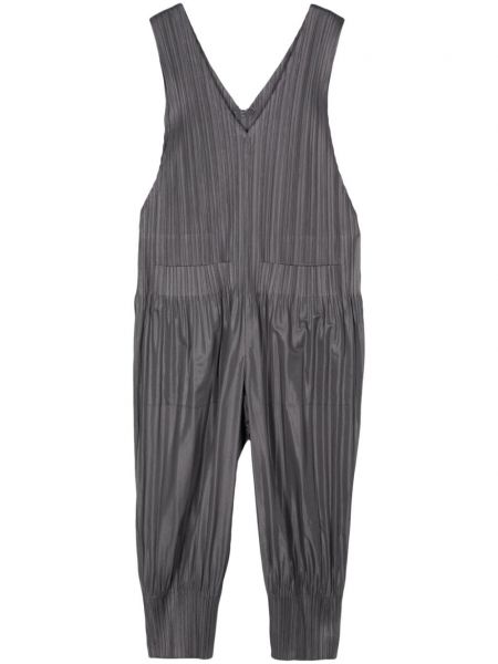 Plisseret overall Pleats Please Issey Miyake grå