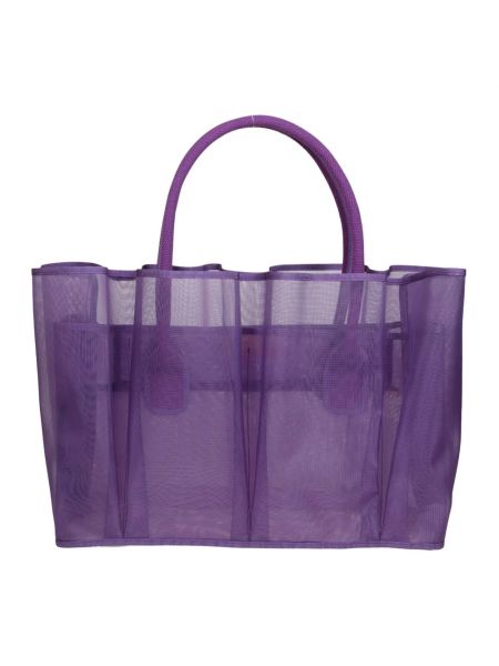 Shopper handtasche La Milanesa lila