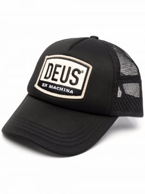 Kepurė su snapeliu Deus Ex Machina juoda