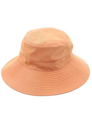 Mütze mit stickerei Hermès orange