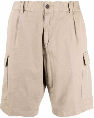 Bomull sengetøy cargo shorts Corneliani