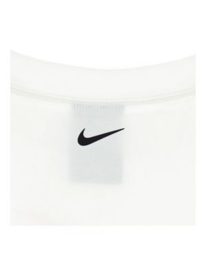 Top z krótkim rękawem Nike biały