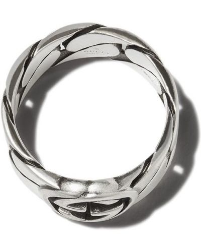Ring ausgestellt Gucci silber