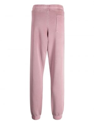 Bavlněné sportovní kalhoty Ps Paul Smith fialové