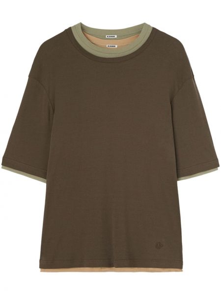 T-shirt en coton Jil Sander