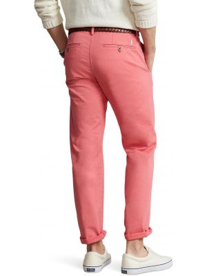 Прямые брюки Polo Ralph Lauren красные