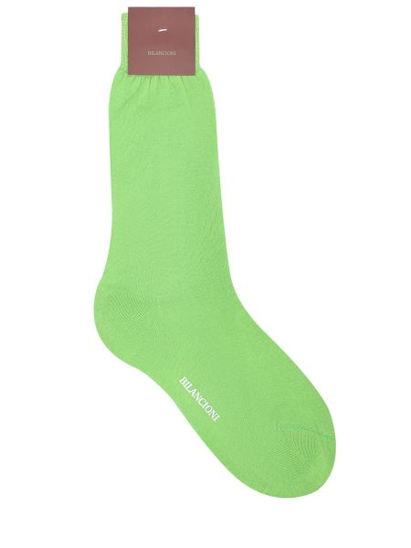Хлопковые носки Bilancioni зеленые