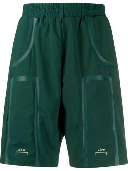 Pantaloni scurți A-cold-wall* verde