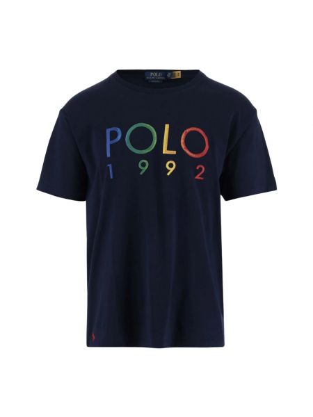 Poloshirt mit stickerei Polo Ralph Lauren blau