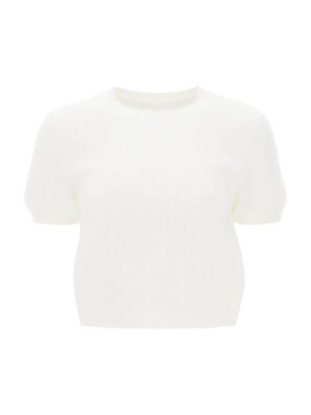 Koszulka z krótkim rękawem Maison Margiela biała